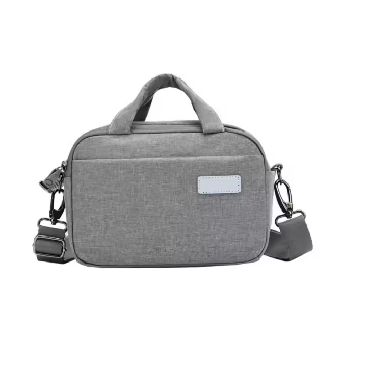 Bolsa con inserciones para cámara Oxford, organizador de fotografía con inserción súper gruesa a prueba de caídas, bolsa para cámara impermeable portátil negra - 1