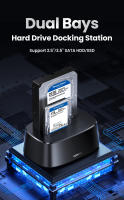 UGREEN-estación de acoplamiento para disco duro, adaptador SATA a USB 3,0 para 2,5, 3,5, SSD - details 0