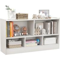Libro de Madera de Gran Capacidad con 5 Compartimentos Mueble de Dormitorio Salón Guardería - details 0