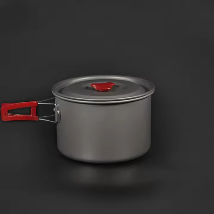 Olla de Aleación de Aluminio Portátil de 3L Ideal para Acampar al Aire Libre Utensilios de Cocina - 1