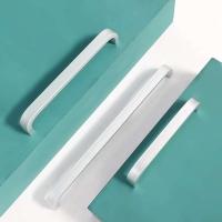 Manijas de gabinete negro, tiradores cuadrados para cajones y armarios, pomos dorados para puertas de baño, muebles, manija de cocina - details 18