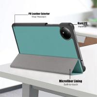 Funda de cuero con triple soporte magnético para Redmi Pad SE 8.7, funda rígida inteligente para tableta, 8.7 pulgadas, 2024 - details 4