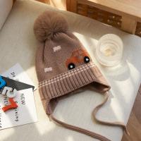 Gorro de Bebé con Bufanda 2023 Diseño de Dibujos Animados Lindos Gorro de Pelo Cálido de Invierno para Niños y Niñas Estilo de Moda con Diseño de Conejo y Dinosaurio - details 6