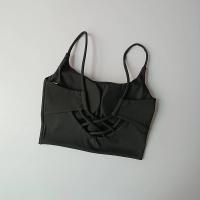 Sujetador deportivo transpirable para mujer, Top deportivo de realce, Sujetador deportivo con almohadilla cruzada en la espalda, ropa interior para Yoga, Tops deportivos para correr, chaleco, ropa de gimnasio - details 7