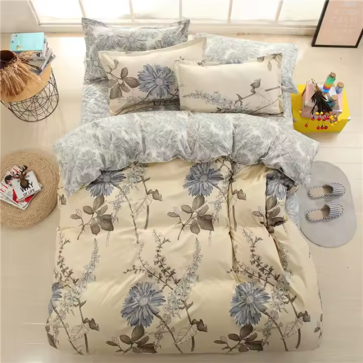 Cubierta de Edredón con Patrón de Pentagram 220x240/200x200/135x200 Cubierto de Ropa de Cama Conjunto de Cubiertas de Manta y Frontera Sin Fundas de Almohada - 1