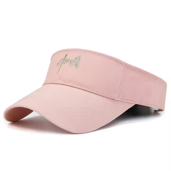Nuevo sombrero para el sol para parejas de verano con sombrero de copa vacío para mujeres celebridades de Internet, sombrero con letras bordadas transpirable y moderno - 1