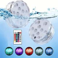 Los jarrones ambientales impermeables para piscinas, peceras y luces decorativas se pueden controlar de forma remota - details 3