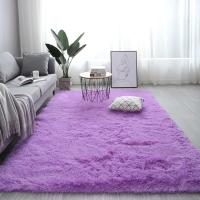 Alfombra de Peluche en 14 Colores Suave y Larga Imitación de Lana Almohadilla para Dormitorio y Sala de Estar Alfombra Blanca para Colchón de Sofá - details 5