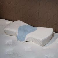 Cuello y hombros se encuentran con contorno ergonómico Espuma viscoelástica Cinturón para dormir Funda de almohada lavable - details 4