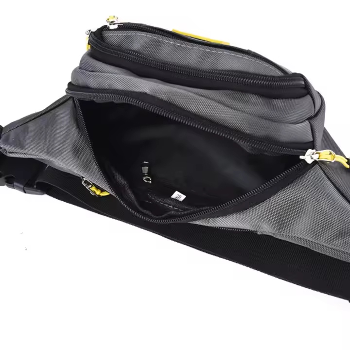 Riñoneras para correr de gran capacidad, bolso multifunción resistente al desgaste para correr maratón, bolso ligero impermeable para teléfono deportivo - 1