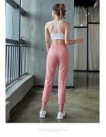 Pantalones Deportivos de Cintura Alta Secado Rápido Material de Nylon Ideal para Yoga y Estiramiento Unisex Made en China - details 6