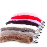 Juguete de Cola de Zorro de Acero Inoxidable Enchufe Anal Sensorial para Adultos - details 8