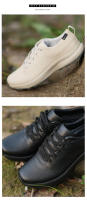 Zapatillas de Cuero de Primera Calidad para Hombres Transpirables, Cómodas, Impermeables, Antideslizantes, Resistentes al Desgaste, Garantía de Calidad por Un Año - details 6