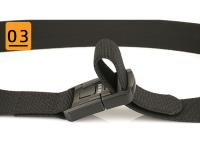 2025 cinturón elástico táctico de liberación rápida del nuevo diseño para el aspecto de moda de los hombres - details 6