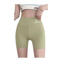 Pantalones cortos de yoga para correr y andar en bicicleta para mujer, monos deportivos transpirables, pantalones cortos de entrenamiento de verano de cintura alta para gimnasio - details 4