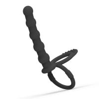 Vibrador Dual Penetración Anal Enchufe Intimo para Parejas Juguetes para Adultos Salud y Diversión - details 7