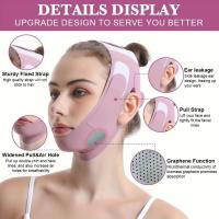 Cinturón de Seda de Hielo Ultra Delgado y Transpirable Máscara de Elevación Reutilizable para Mujeres y Hombres Cuidado de la Mandíbula - details 4