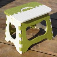 Taburete Plegable de Plástico Tamaño Pequeño Tejido de Bambú Ideal para Baño, Cocina, Jardín, Camping Silla Portátil para Adultos y Niños - details 3