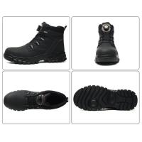 Botas de trabajo indestructibles con puntera de acero para hombre, impermeables y seguras - details 31