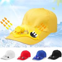 Gorra de béisbol con energía Solar para verano, gorro deportivo con ventilador para Senderismo y viajes, novedad - details 0