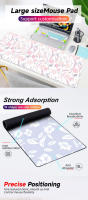 Almohadilla creativa minimalista para cuaderno, alfombrillas de goma para ratón con estampado Floral, costuras de precisión - details 0