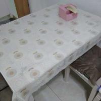 Mantel resistente al aceite de PVC Werproof, mesa de plástico ENCE sin lavado, tablero de mesa de restaurante con ptern blanco, desayuno de hotel - details 11