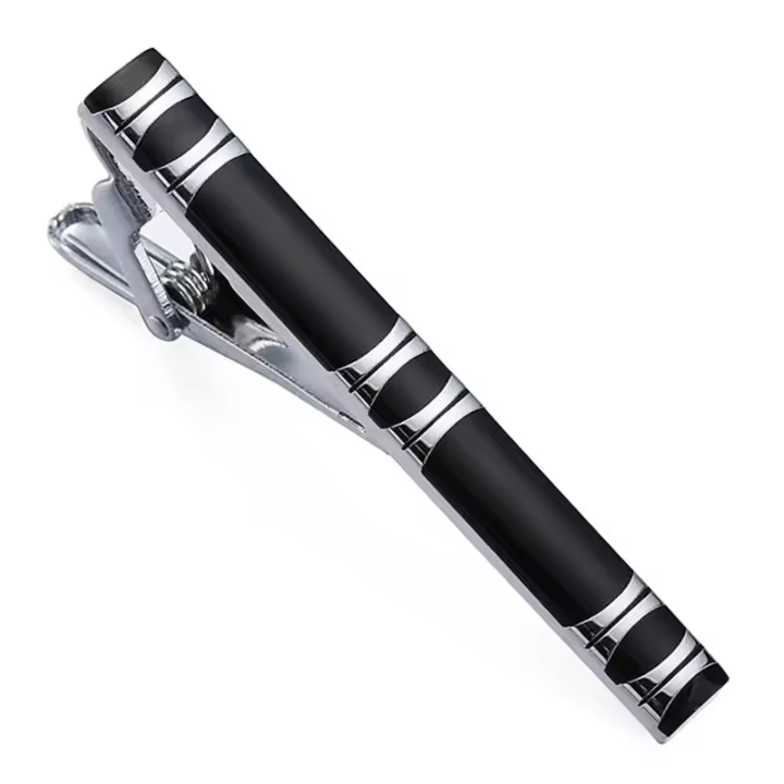 Clip de Corbata de Metal de Alta Calidad Diseño de Fourrure Lucky Clover para Hombres y Mujeres - 1