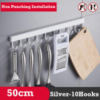 Perchero de Cocina Sin Agujeros Montado en la Pared Alturas de 20/30/40/50CM para Almacenamiento de Cocina y Baño - details 17