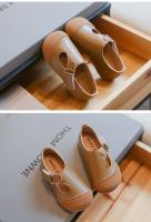 Zapatos planos transpirables de suela blanda de princesa de cuero para niña, informales, estilo coreano, primavera, 2024 - details 5