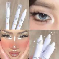 Lápiz de sombra de ojos con purpurina, resistente al agua y al sudor, buena textura, duradero, resaltador mate estroboscópico, 1 ud. - details 1