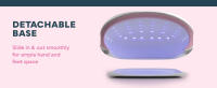 Secador UV LED SUNUV SUN4S Lámpara de 48W para Gel y Arte de Uñas Equipo de Salón de Manicura con Sensor Inteligente - details 4