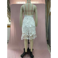 Vestido Largo con Escote en V y Espalda Descubierta para Mujer 2025 - details 7