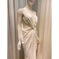 Primavera nicho diseño de alta dama puro deseo colgar cuello flaco francés calado retorcido shell fuga cintura vestido - details 4