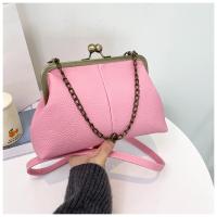 Nueva Bolsa de Concha 2025 Patrón de Lichi, Clip de Cadena, Bolso de Mano para Mujeres Sencillas - details 55