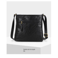 Bolso cuadrado pequeño retro de hombro vertical de moda para mujer, bolso cruzado casual, - details 8