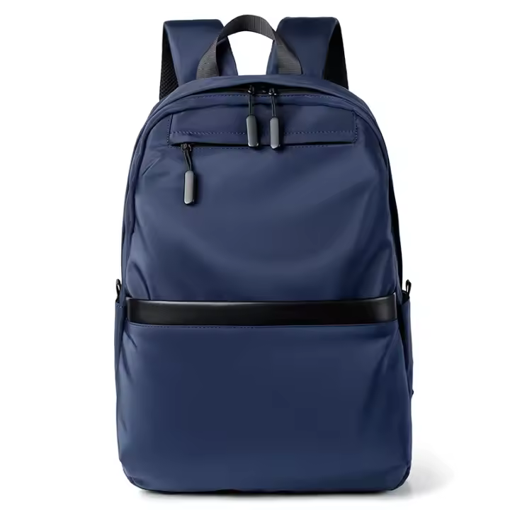 Mochila Deportiva Ligera Simple de Color Sólido para Hombre Ideal para Viajes y Desplazamientos - 1