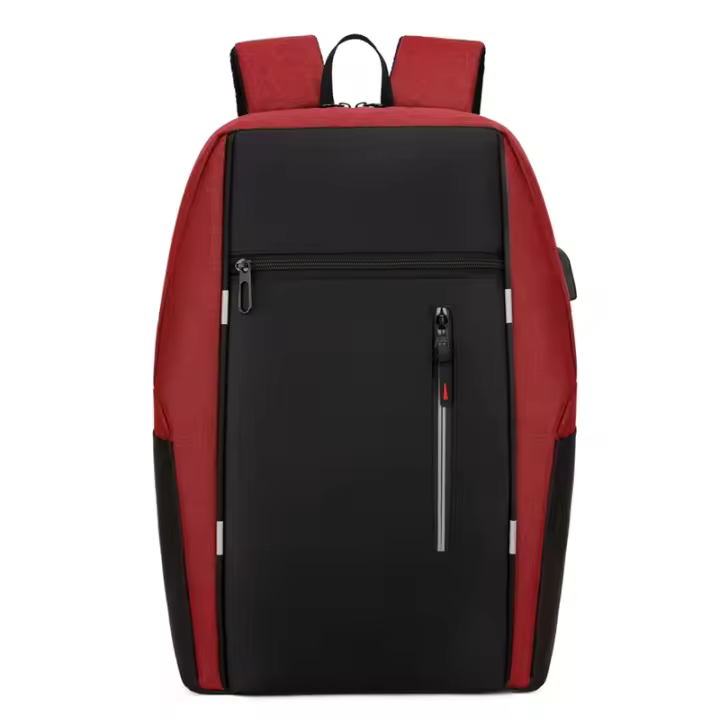 Mochila escolar de gran capacidad para hombre y mujer, bolsa de ordenador de negocios, carga USB, bolsa de ordenador - 1