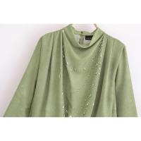 Camisa de Manga Larga con Estampado Punk Estilo Moderno con Cadena Suelta, Novedad de Verano, 2025 - details 2