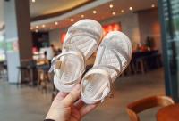 Sandalias con correa en el tobillo para niñas, zapatos de playa para niños, sandalias de princesa con punta abierta, 2023 - details 10
