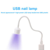 Secadores portátiles de un solo dedo, lámpara de fototerapia LED UV de secado rápido para hornear, herramientas de arte de uñas - details 5