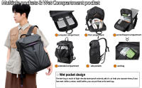 Mochila de Viaje Cabina Avion para Hombre, portátil, Impermeable, Ordenador - details 0