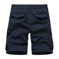 Pantalones Cargo de Algodón 100% Cintura Elástica, Múltiples Bolsillos, Estilo Táctico Militar para Hombres Moda de Verano - details 6