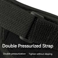 1 par de coderas y rodilleras de nailon para Fitness, coderas y rodilleras de compresión antideslizantes ajustables, Protector de articulaciones resistente al desgaste - details 5
