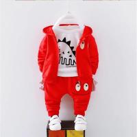 Conjunto de ropa de bebé, ropa de algodón de dibujos animados para niños pequeños, ropa de bebé de tres piezas - details 4