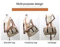 Bolsa de Gimnasio Portátil Equipo de Fitness para Mujeres y Hombres Bolsa de Lona para Llevar en la Viaje - details 2