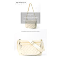 Bolso cruzado para mujer, mochila de hombro de alto valor, hilo bordado con diamantes, bolso portátil de gran capacidad - details 3