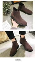 Zapatos nuevos Rome 2025 con mayor altura de corte, diseño moderno, botines Chelsea para hombre, piel de ante - details 5