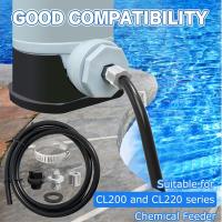 Paquete de conexión de alimentador de cloro sin conexión para piscina CLX220GA Conexión de filtro de piscina para Hayward - details 6