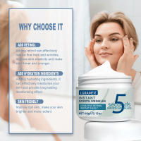 LGRAMER Crema facial de 5 segundos Regenera la piel Hidrata la barrera Mejora la piel áspera Cuida la piel Reduce las ojeras debajo de los ojos - details 1