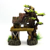 Adornos artesanales de resina para pecera, rocalla de acuario Retro Artificial, decoración multiusos creativa, regalo de paisajismo - details 3